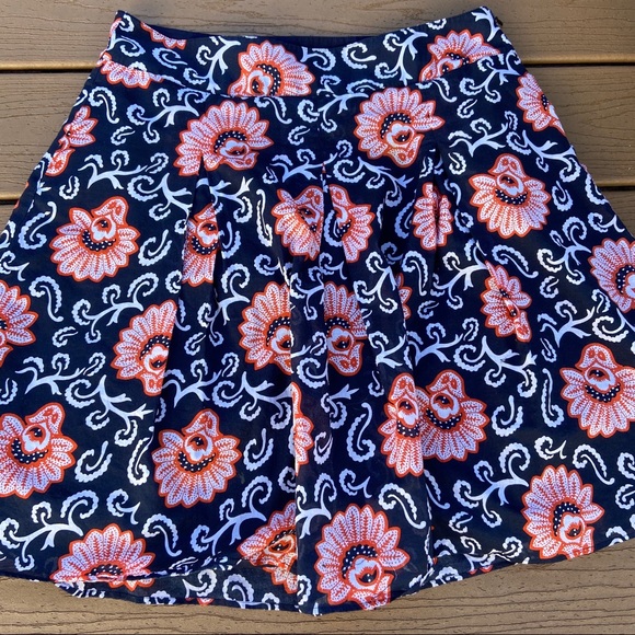 Talbots flowy cotton skirt - Picture 2 of 2